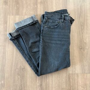 Kirkland Signature Brand Black High Waisted Mom Jeans